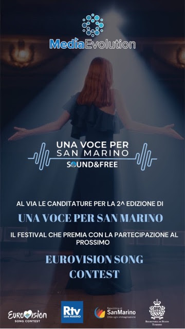 Dal 28 ottobre la prima fase di casting per la 2^ edizione di “Una Voce Per San Marino” che premia con la partecipazione all’Eurovision Song Contest