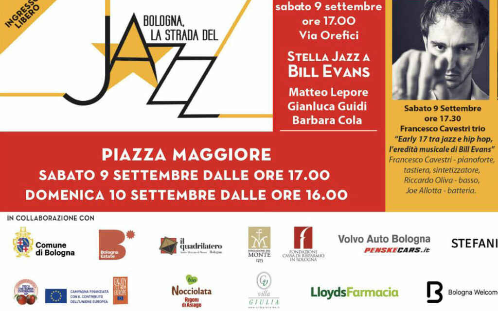 Francesco Cavestri: sabato 9 settembre in concerto a Bologna per “La Strada del Jazz”