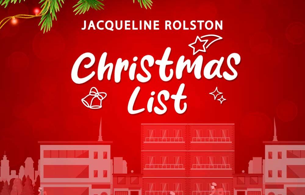 Jacqueline Rolston pubblica: “Christmas List”, la Canzone Natalizia dell’Anno