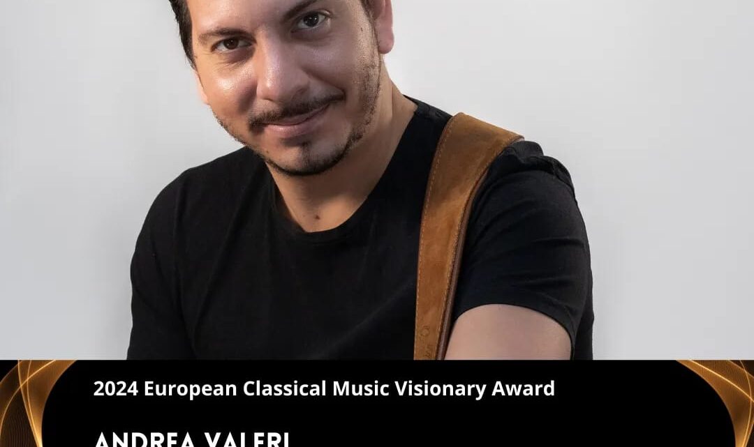 Andrea Valeri vince agli European Classical Music Awards 2024