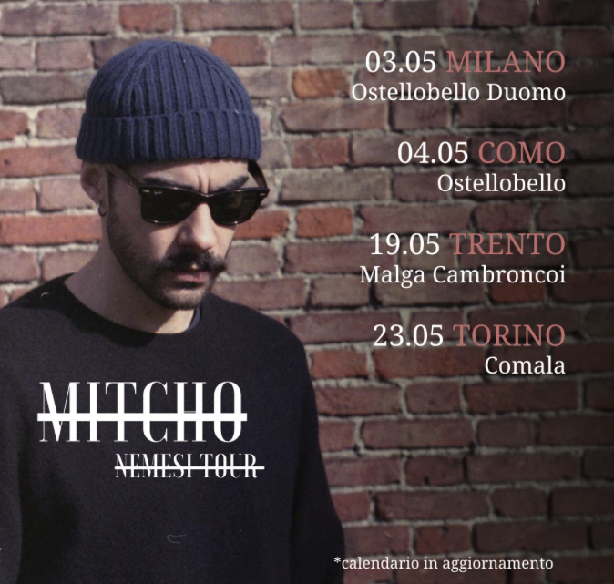 MITCHO pubblica la bonus track di Nemesi e annuncia il live tour