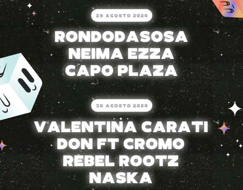 Annunciata la line up definitiva del Drip Festival 29 e 30 agosto alla Trentino Music Arena